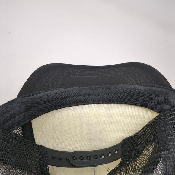 Nobody Messes With Jesus Snapback Rope Trucker Hat Black OSFA Mesh Back - Picture 7 of 8